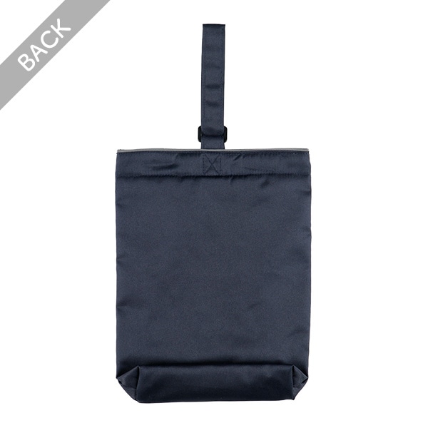 リフレクターシューズバッグ（くるま刺繍）