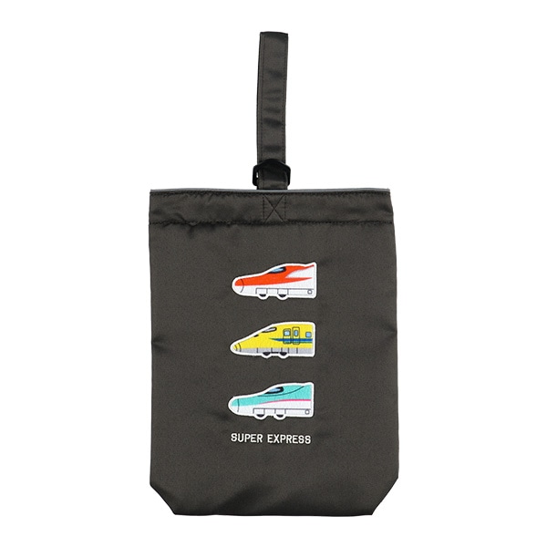 リフレクターシューズバッグ（新幹線）