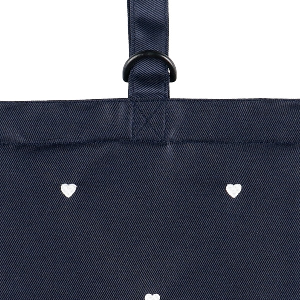 シューズバッグ（ハート刺繍）