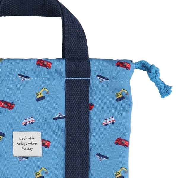 シューズバッグ（はたらくくるま）