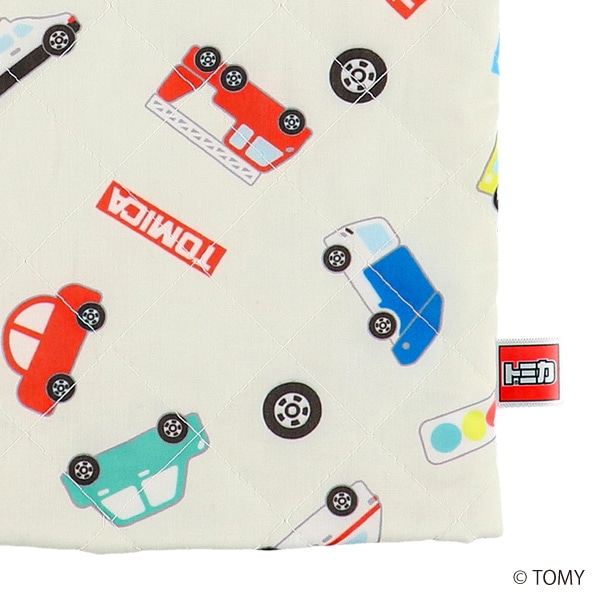 キルトシューズバッグ（トミカ・オフホワイト）