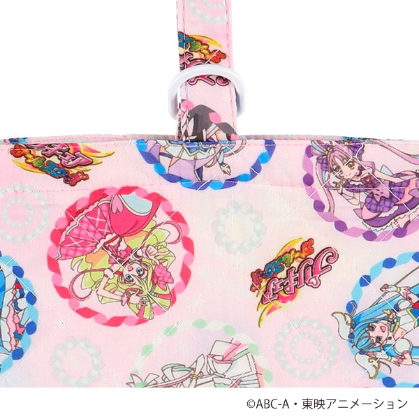 キルトシューズバッグ（プリキュアオールスターズ）