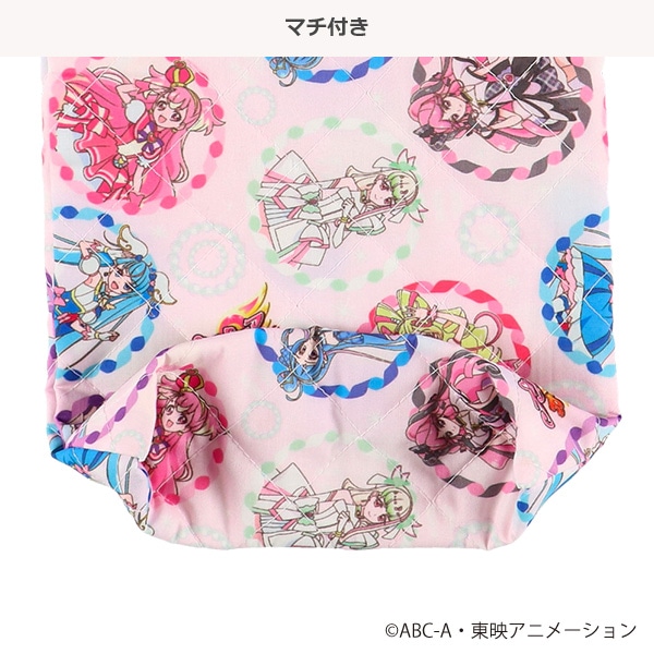 キルトシューズバッグ（プリキュアオールスターズ）