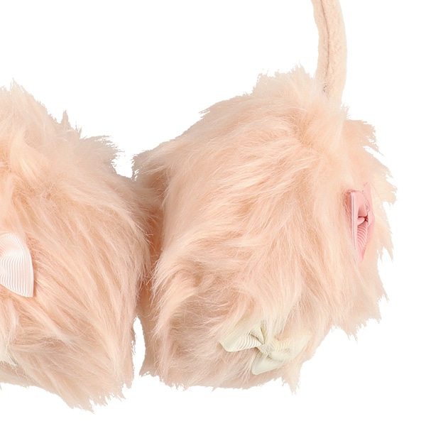 ボアリボン付き耳当て