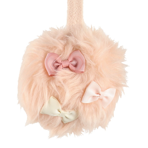 ボアリボン付き耳当て