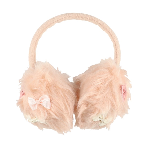 ボアリボン付き耳当て