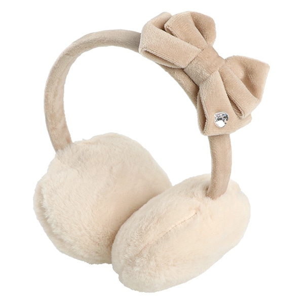 リボン付き耳当て