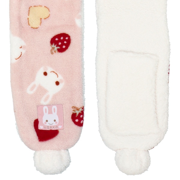 マイクロフリースマフラー（うさぎ）