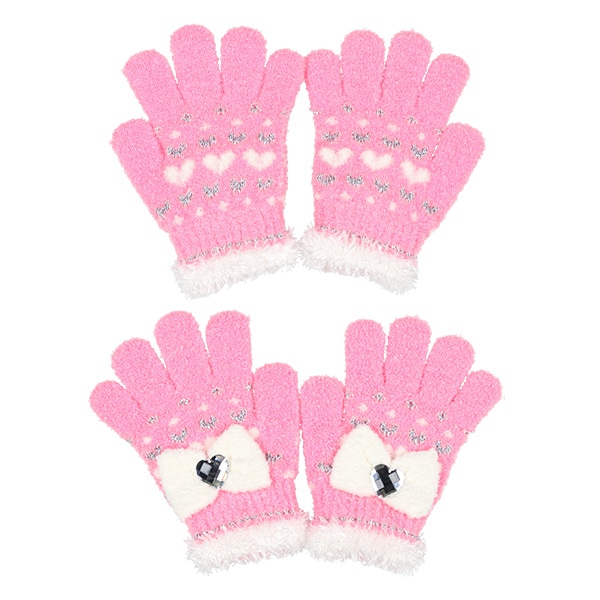 手袋(リボン・ラインストーン)(7-8才) | 西松屋オンラインストア 手袋(リボン・ラインストーン)(7-8才) | 西松屋オンラインストア