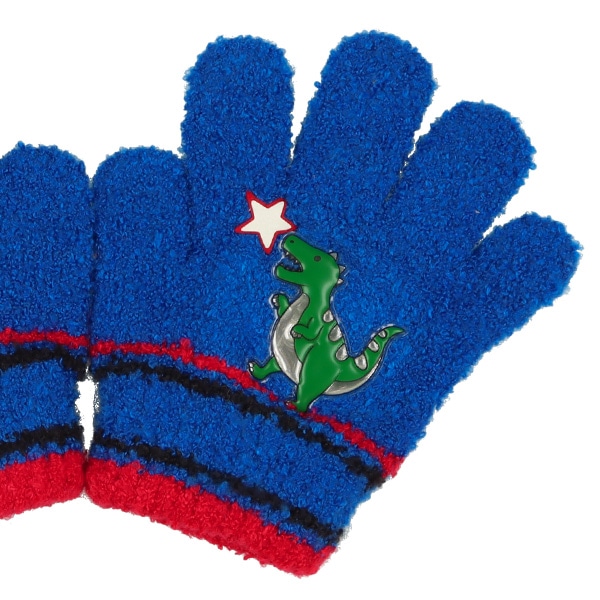 反射蓄光手袋（うさぎ・恐竜）（3-4才）