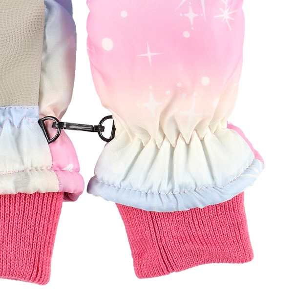 スキーミトン（グラデーション・ピンク）（3-4才）