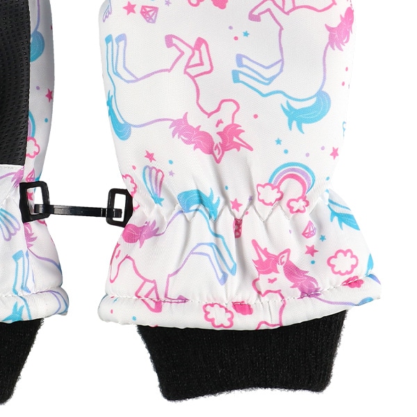 スキーミトン（ユニコーン・ホワイト）（3-4才・5-6才）