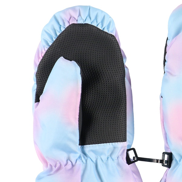 スキーミトン（タイダイ・ライトブルー）（3-4才・5-6才）