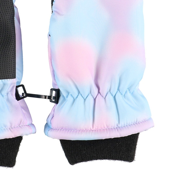 スキーミトン（タイダイ・ライトブルー）（3-4才・5-6才）