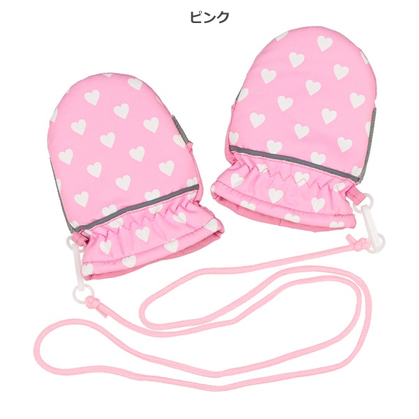 防寒用ミトン（プリント）（2-3才）