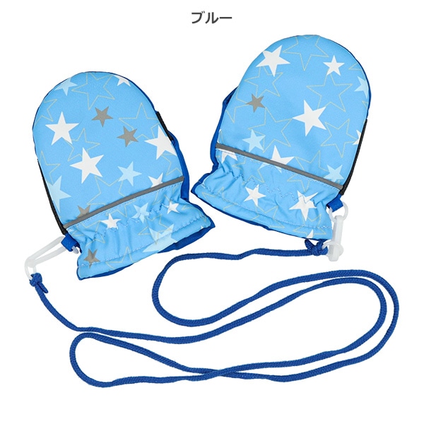 防寒用ミトン（プリント）（2-3才）