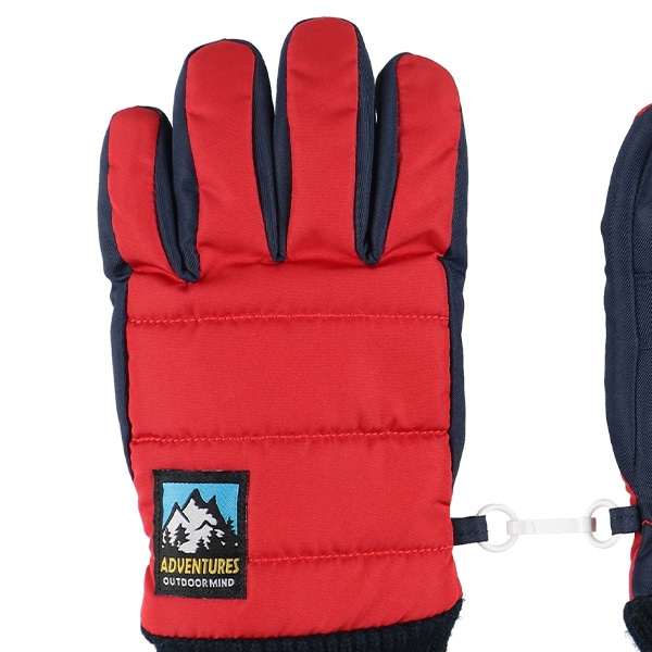 防寒用手袋（カラー無地）（7-8才）