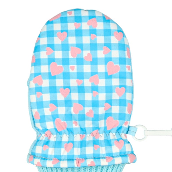 カフス防寒用ミトン（総柄プリント）（3-4才）