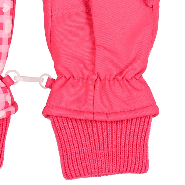 カフス防寒用手袋（総柄プリント）（5-6才）