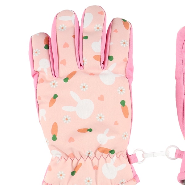 防寒用手袋（うさぎ）（3-4才）