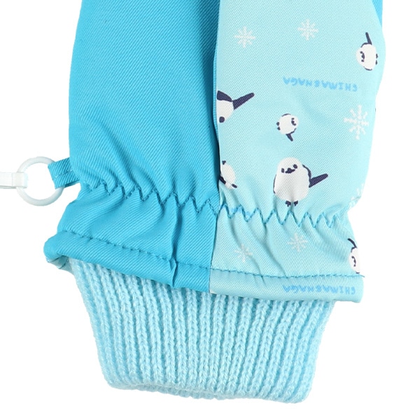 防寒用ミトン（シマエナガ）（2-3才・3-4才）