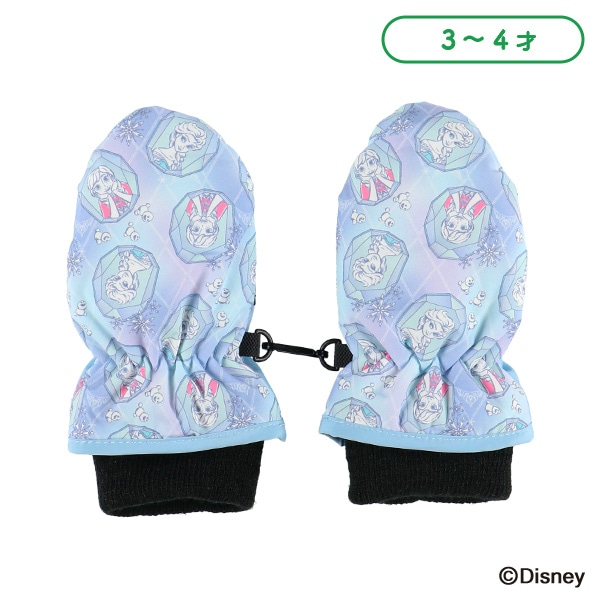 防寒用ミトン（アナと雪の女王）（3-4才）