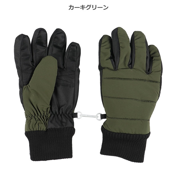 防寒用手袋（無地ステッチ）（7-8才）