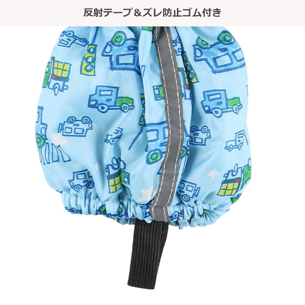 スノースパッツ（くるま・ライトブルー）