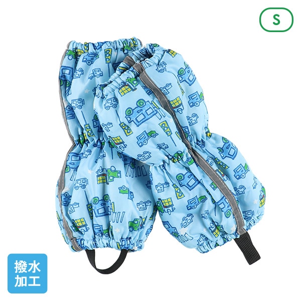 スノースパッツ（くるま・ライトブルー）