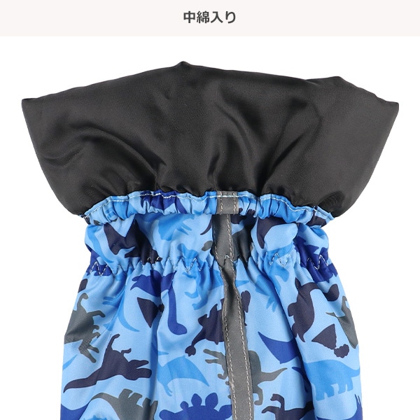 スノースパッツ（恐竜・ブルー）