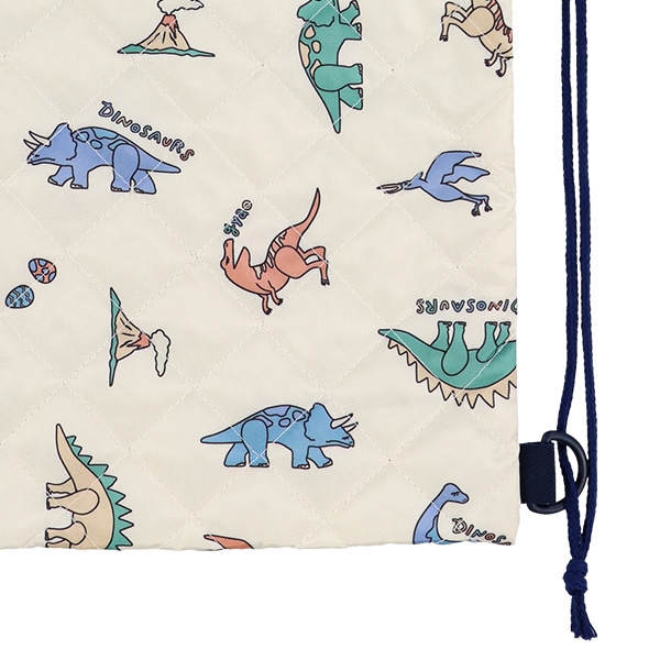 キルトナップサック（ダイナソー）
