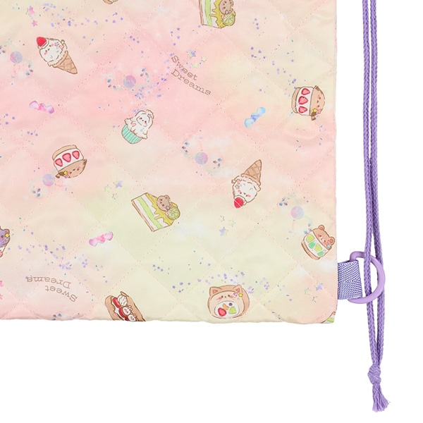キルトナップサック（スイーツアニマル）