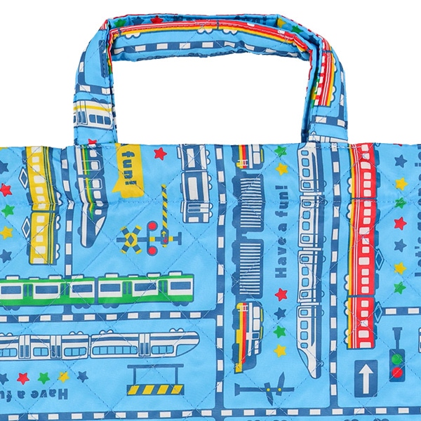 キルトナップサック（トレイン）