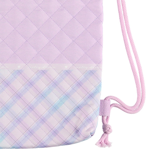 キルトナップサック（パープル）