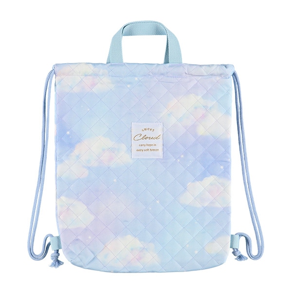 キルトナップサック（クラウド）