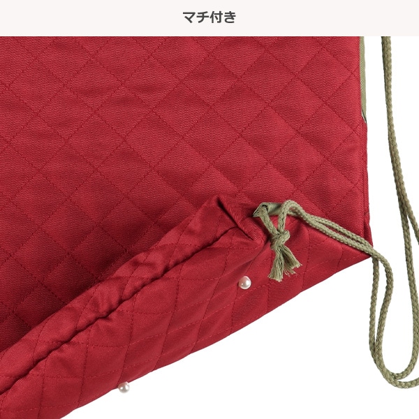 キルトナップサック（なりきりいちご）