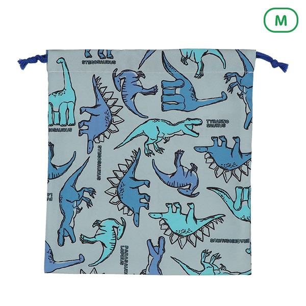 巾着M（恐竜）
