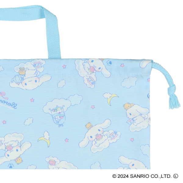 【新品】フェイラー サンリオ シナモロール 巾着ポーチ シナモン