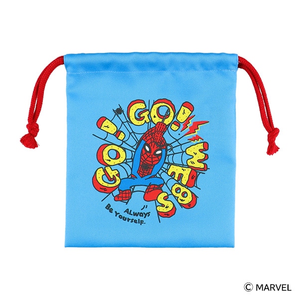 3枚組巾着S（スパイダーマン）