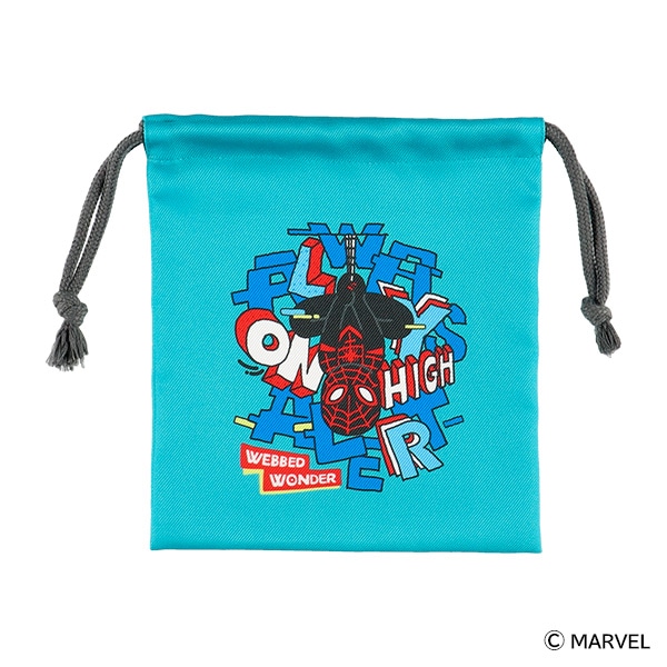 3枚組巾着S（スパイダーマン）