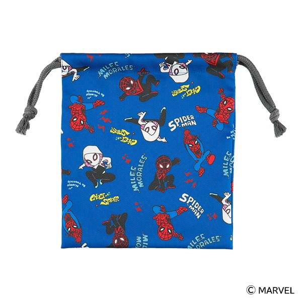 3枚組巾着S（スパイダーマン）