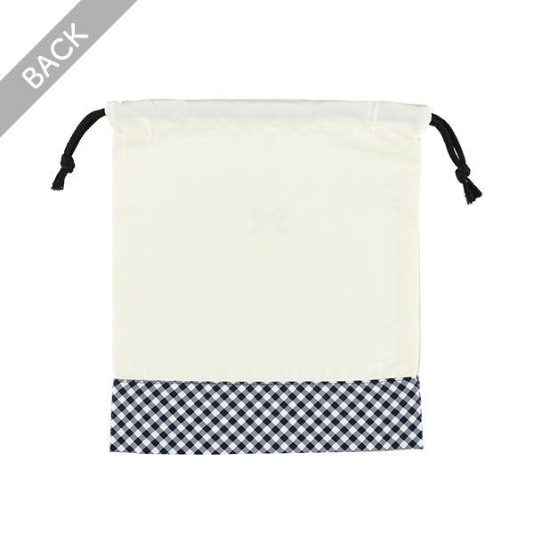 巾着M（チェック）