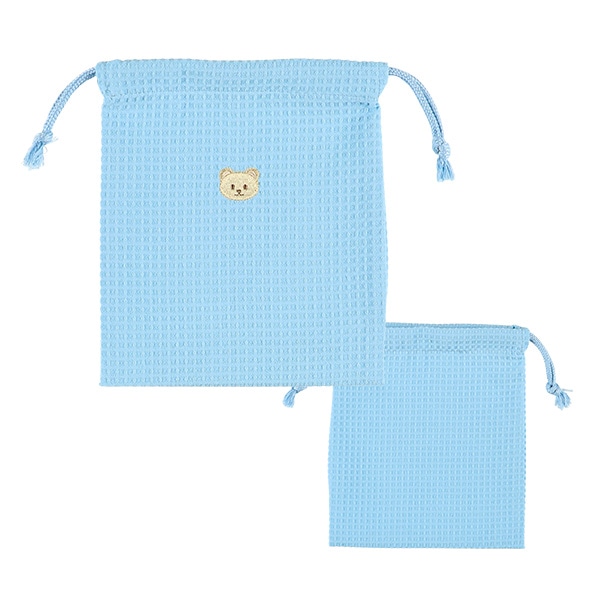 3枚組巾着S（くま）