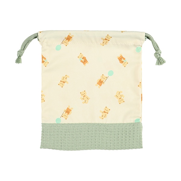 3枚組巾着S（くま）