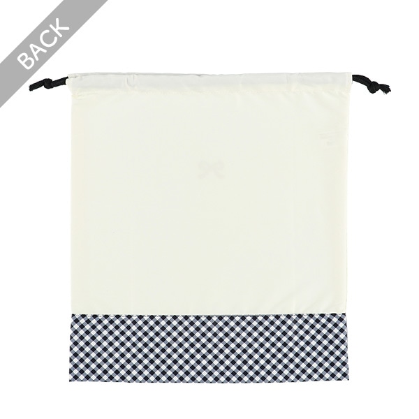 巾着L（チェック）