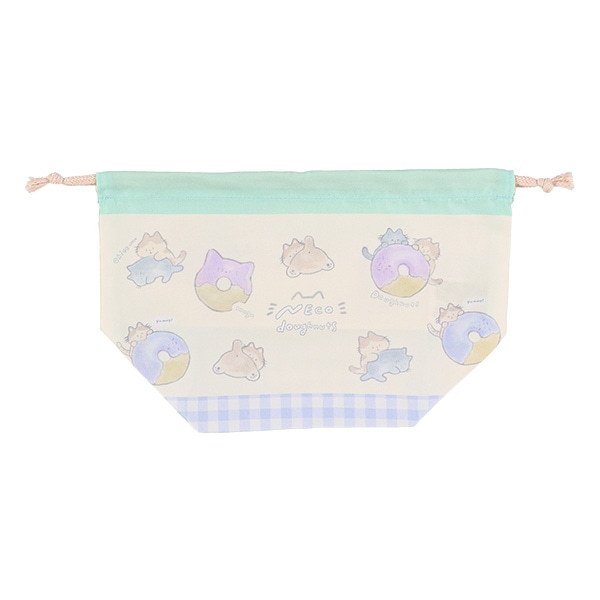 3枚組マチ付き巾着（ねこ・その他）