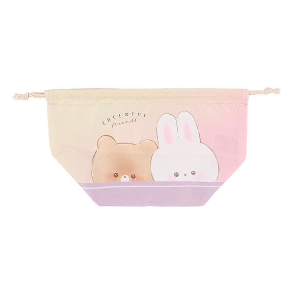 3枚組マチ付き巾着（シマエナガ・その他）