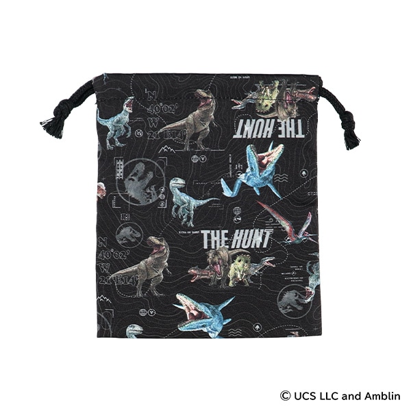 3枚組巾着S（ジュラシック・ワールド）