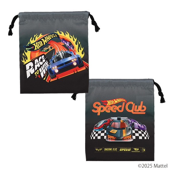 3枚組巾着S（ホットウィール）