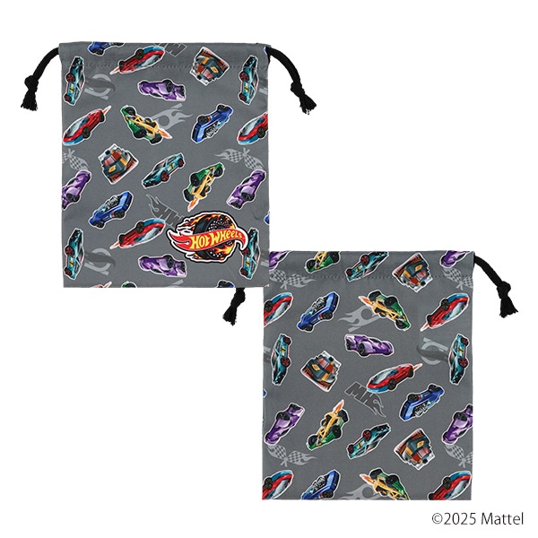 3枚組巾着S（ホットウィール）